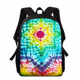 Tie Dye Printing School Bags Kids 15inch Primary Schoolbag