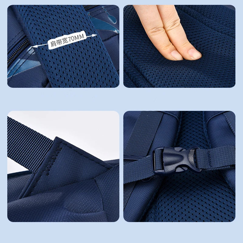 Kids Waterproof Orthopedic School Backpack