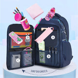Kids Waterproof Orthopedic School Backpack