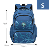 Kids Waterproof Orthopedic School Backpack
