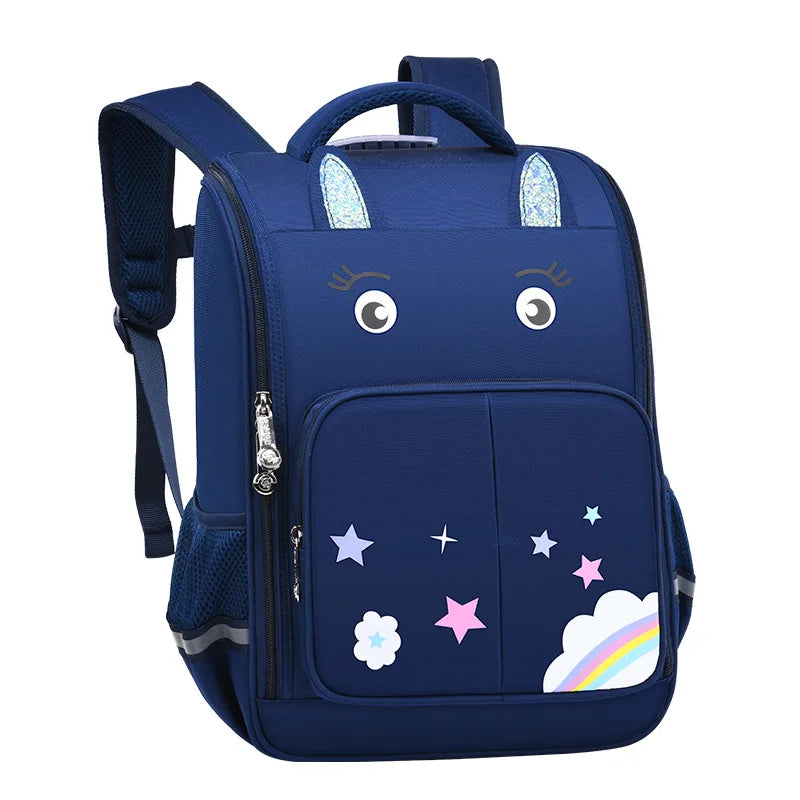 Children's Printing School Backpack - Student Book Bag
