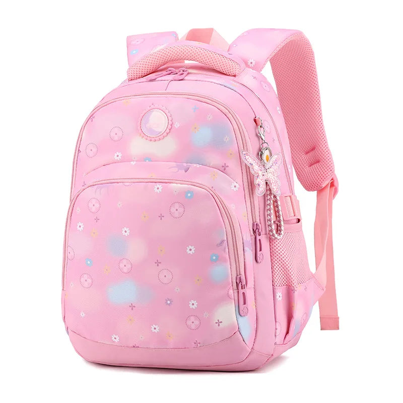 Orthopedic Children School Backpack Girls Book Bag Waterproof Mochila Infantil