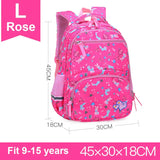 Princess Fox Heart Rabbit Embroidery Girl Boy Children School Bagpack