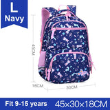 Princess Fox Heart Rabbit Embroidery Girl Boy Children School Bagpack