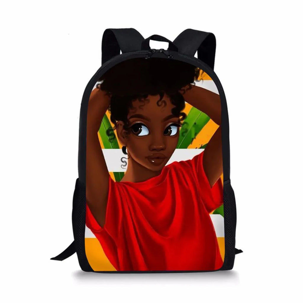 Personalized Printing Pattern School Backpack Set for Teens