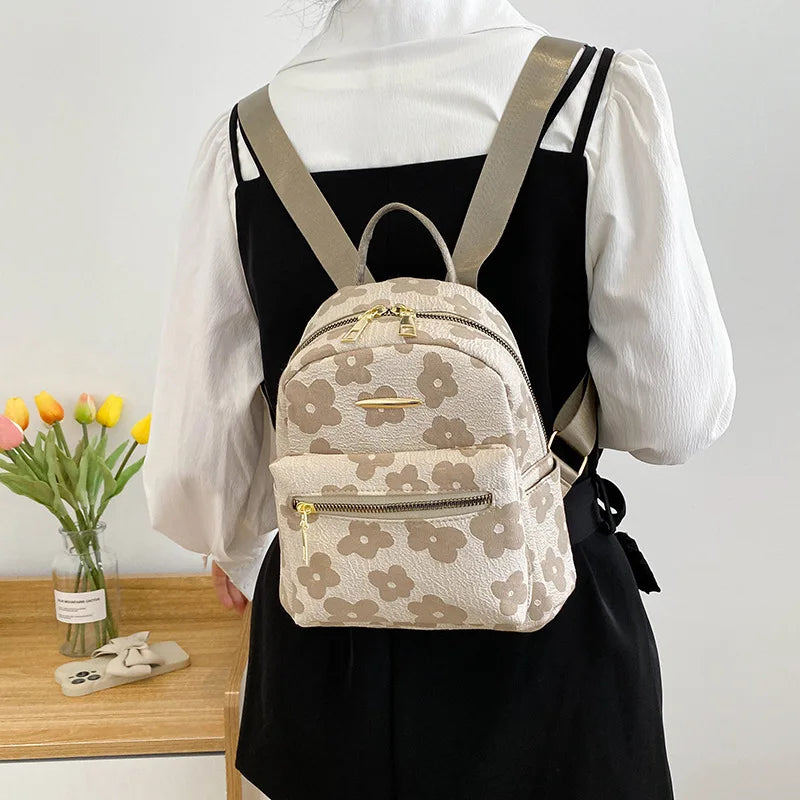 Women Backpack Small School Backpacks for Girls Teenagers Canvas Travel Bags