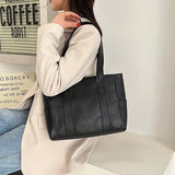 PU High-Quality One-Shoulder Large Bag Women's Summer All-Match Commuter Bag
