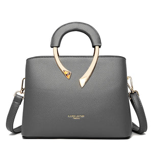 PU Leather Casual Crossbody Bags for Women Handbags Lady Top-Handle Bag