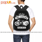 Puch 250 Tf Motorcycle Backpack Large Capacity Eco Friendly Riding Backpack
