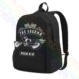 Puch M 50 Vintage Art Print Large Capacity Backpack