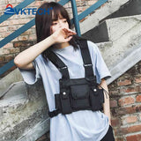 Chest Waist Functional Unisex Nylon Waistcoat Cross Bag