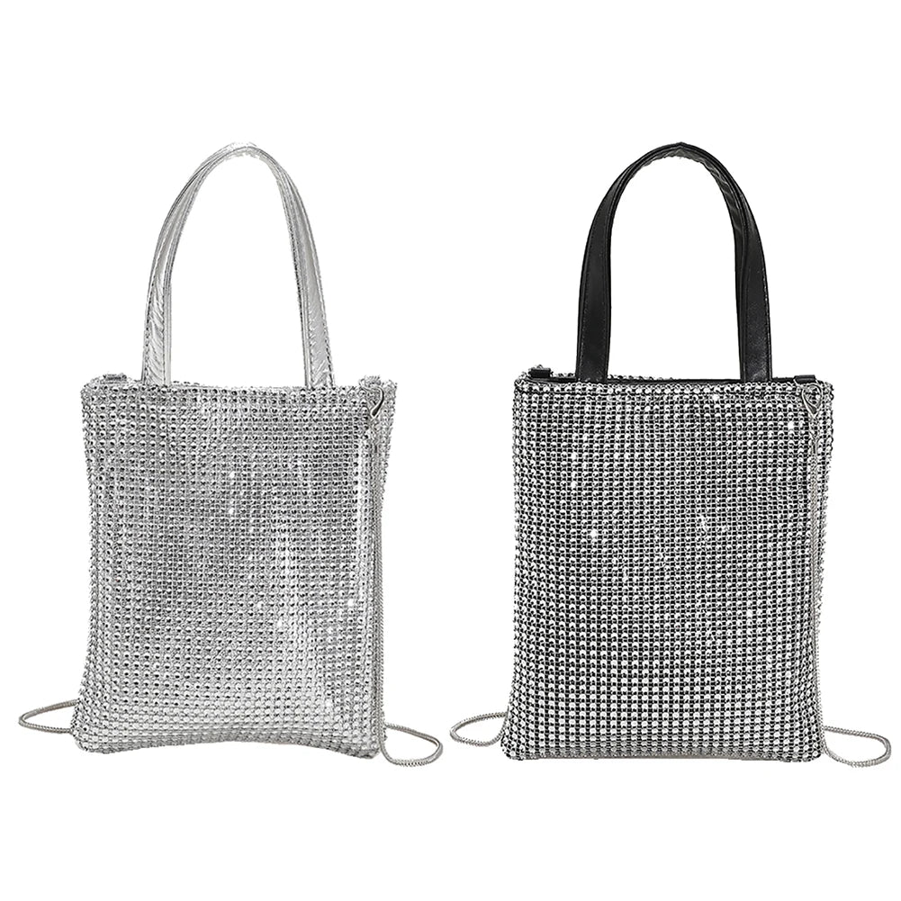 Rhinestone Chain Shoulder Bag for Ladies