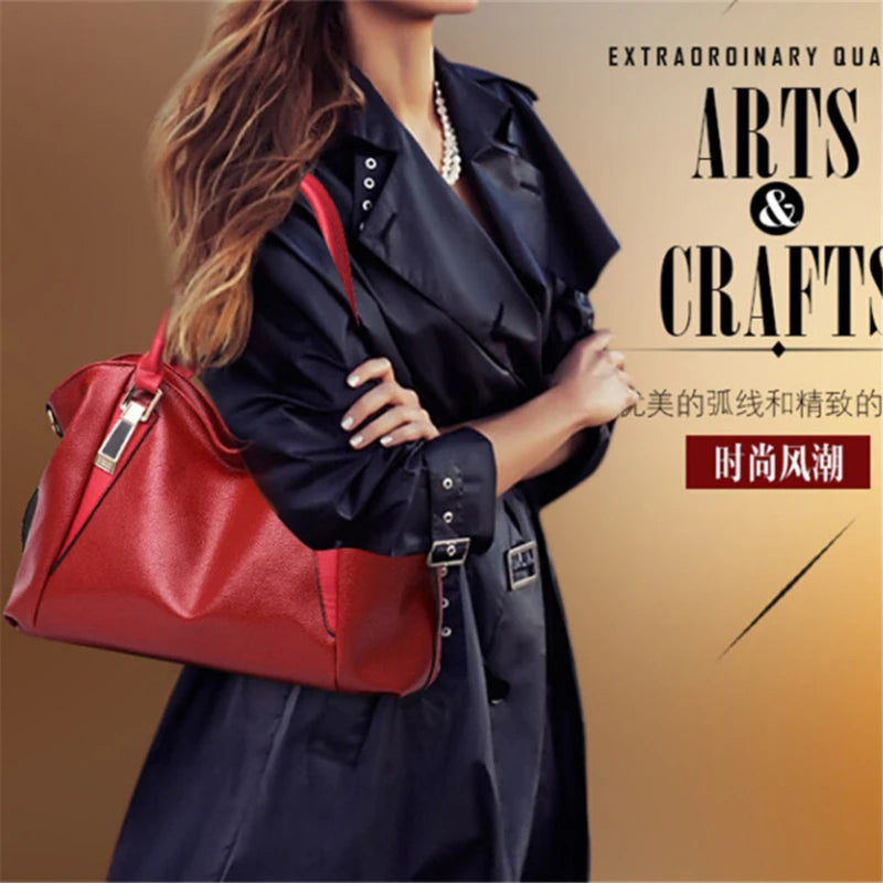 Tassel Motorcycle Bag Leather Crossbody Shoulder Bag