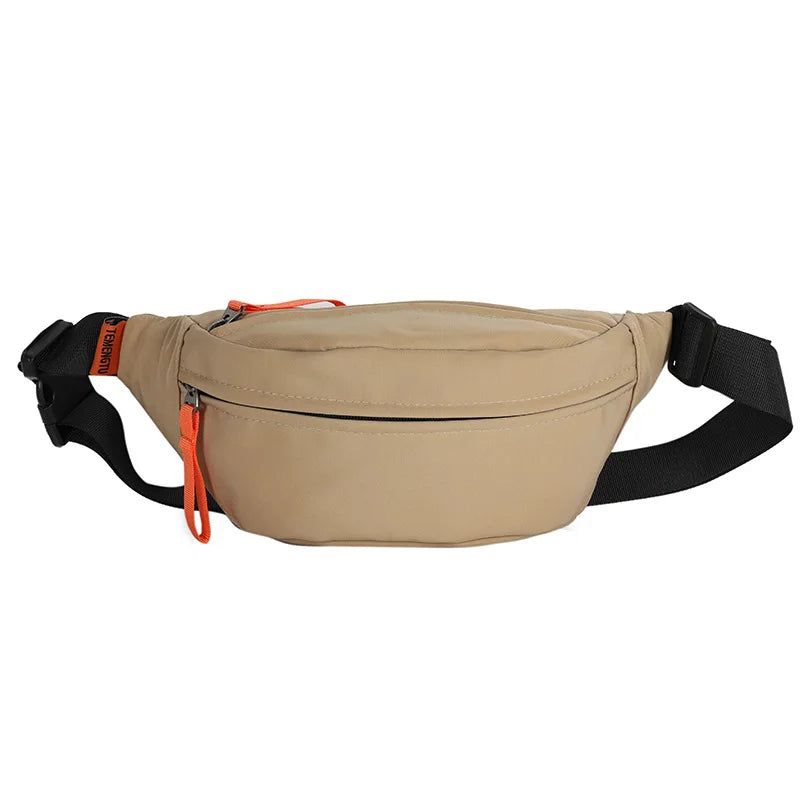 Casual Sports Waist Bag Men's Chest Bag Women's Crossbody Bags