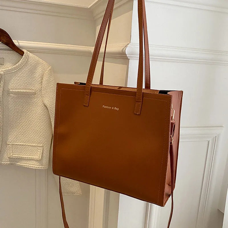 Women's Large Casual Tote One-shoulder Bag