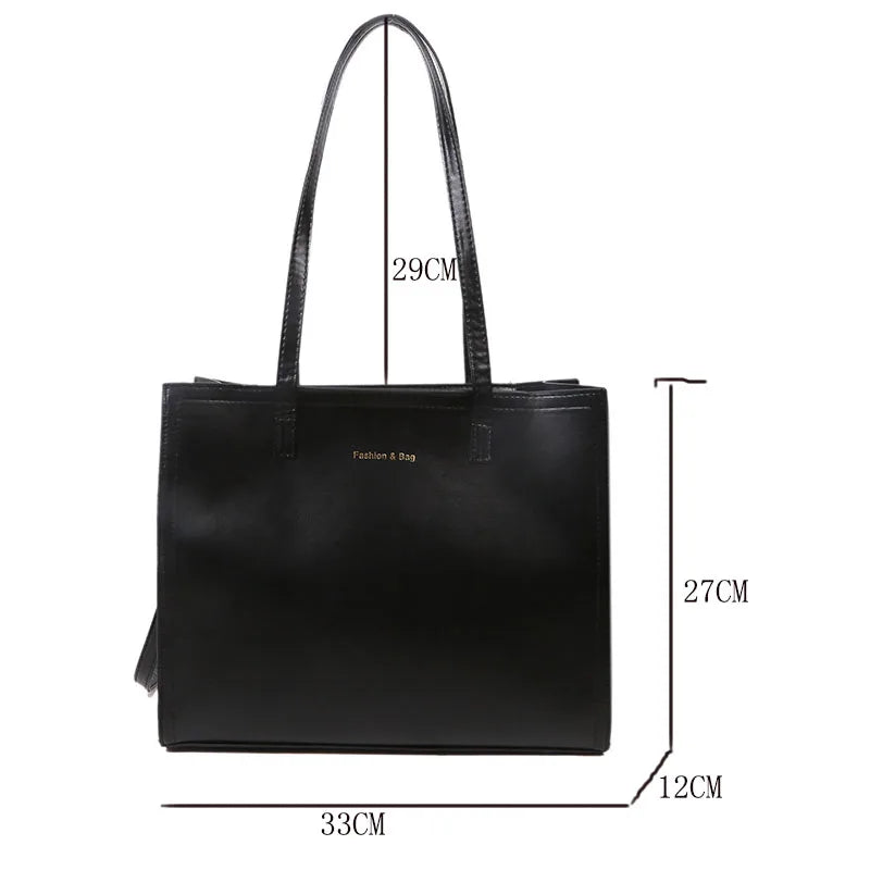 Women's Large Casual Tote One-shoulder Bag