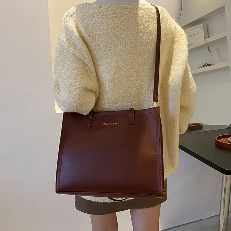 Women's Large Casual Tote One-shoulder Bag