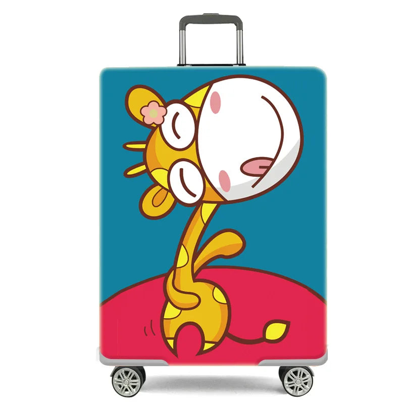 Cartoon Protective Carrying Case for 18-30 Inch Luggage Travel Accessory