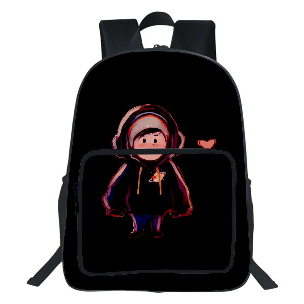 Quackity Backpack Children Bag Teen School Bags Student Bookbag