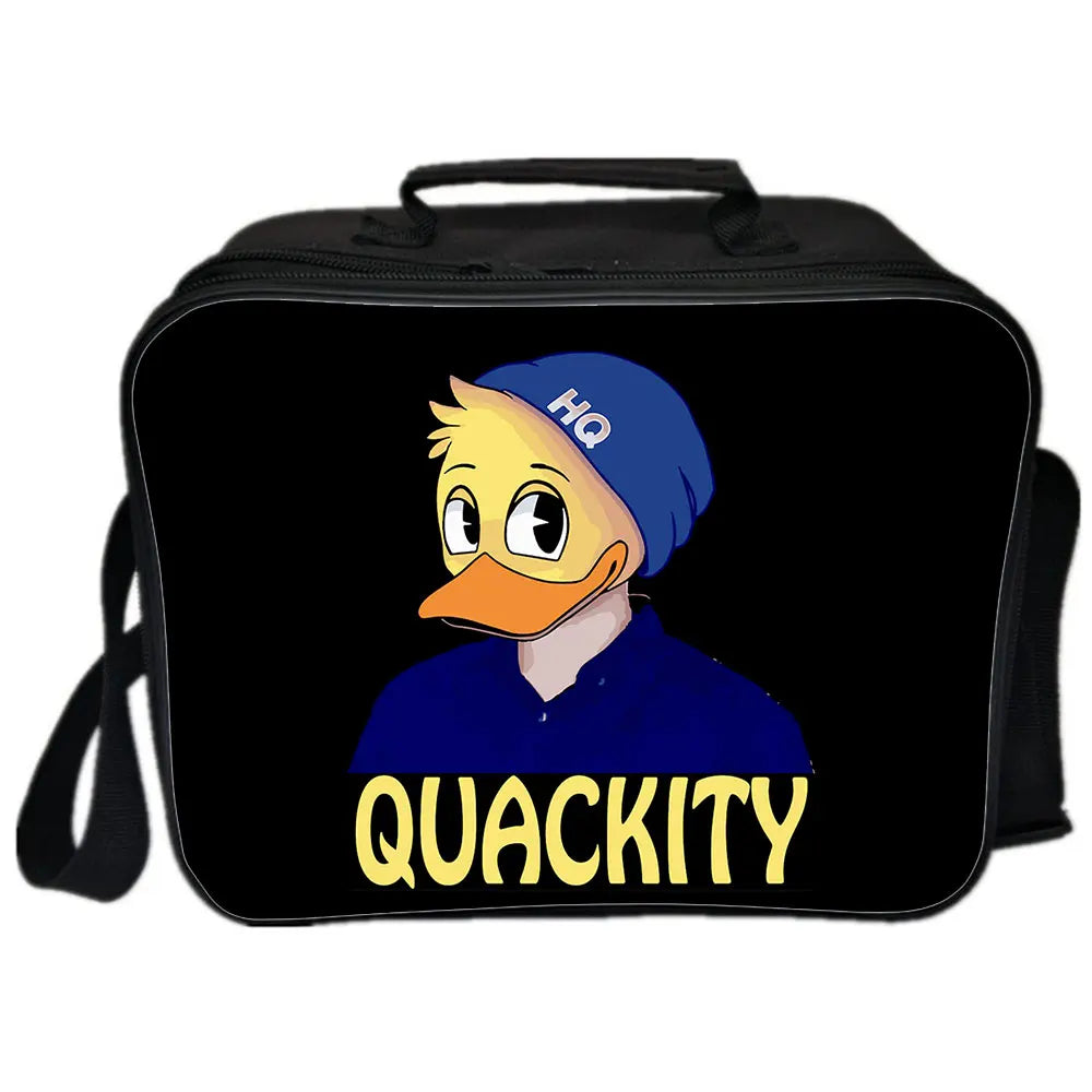 Quackity Lunch Bag Portable Lunch Bag My Beloved Print Cartoon Food Box