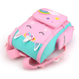 Cartoon Unicorn School Backpack for Girls Kids