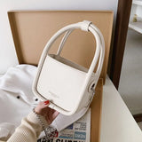 Genuine Leather Women's Saddle Bag Spring Shoulder Messenger Cowhide Armpit Bag