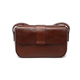 Real Leather Small Bag Women's Wild Mobile Phone Bag Leather Texture