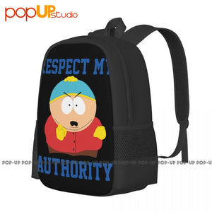 Respect My Authority Cartman Backpack Large Capacity Sports Bag