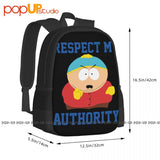 Respect My Authority Cartman Backpack Large Capacity Sports Bag