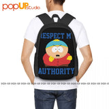 Respect My Authority Cartman Backpack Large Capacity Sports Bag