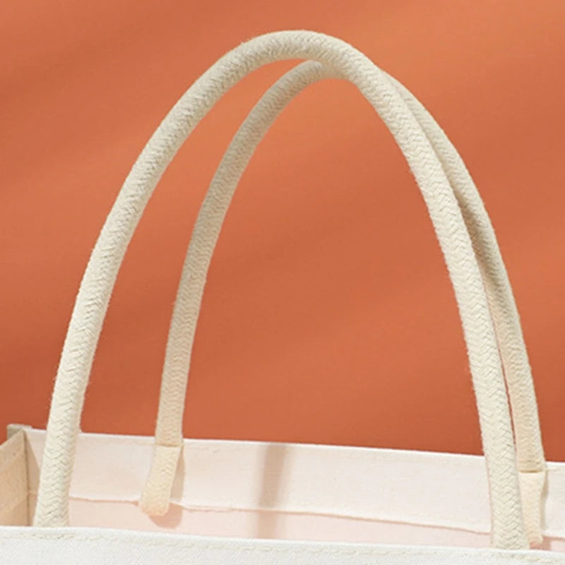 Burlap Jute Tote Bag with Handles for Shopping