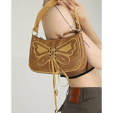 Retro Butterfly Women's Small Shoulder Bag Ladies Clutch Purse Handbags