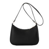 Retro Casual Women Handbag Solid PU Leather Shoulder Bags Underarm Ladies Shoppe