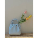 Vintage Bucket Shoulder Bag for Women Portable Messenger Purse