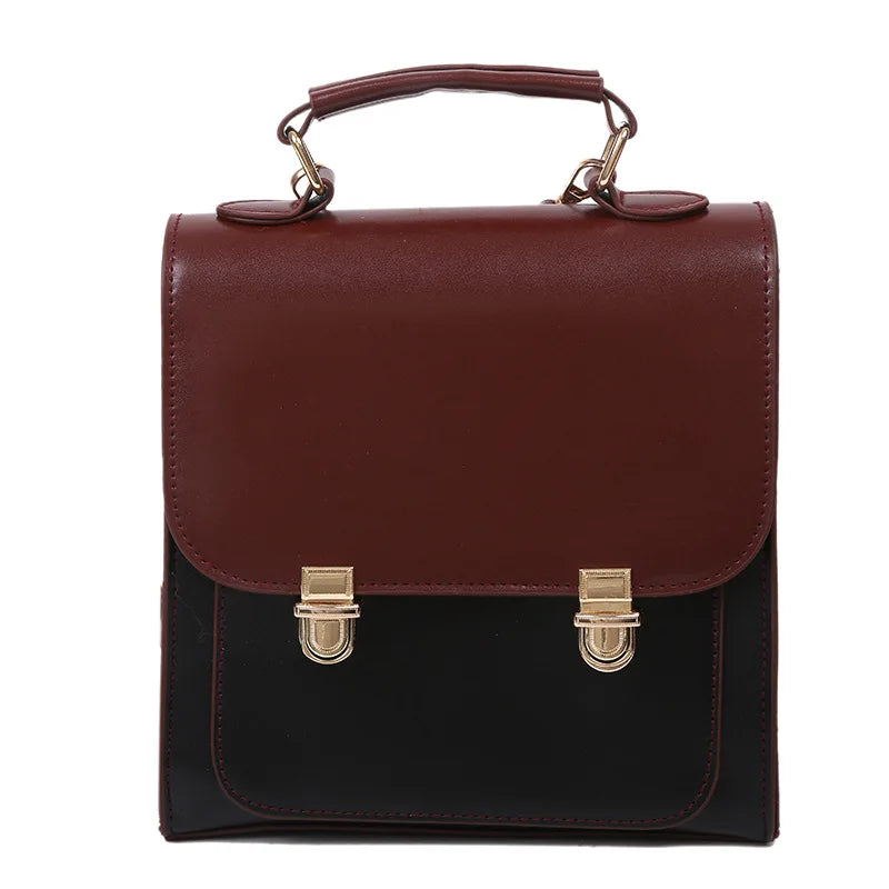 Brushed Leather Ladies Travel Backpack