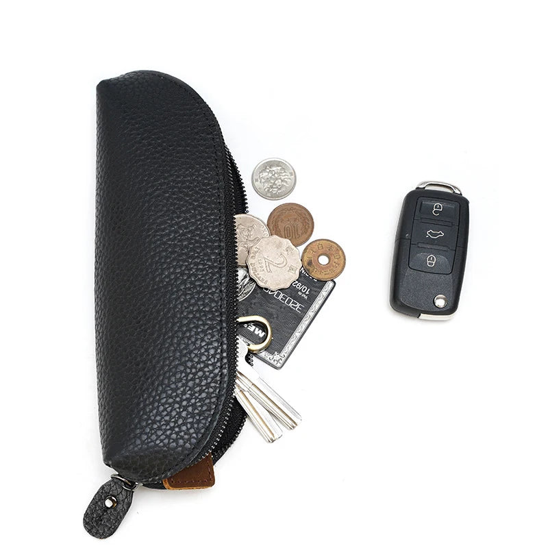 Retro Leather Pencil Case for Kids School Office Supplies