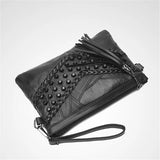 Retro Rivet Envelope Shoulder Bag for Women Small Messenger Bag