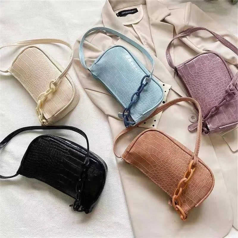 Retro Shoulder Bag Large Women's Handbag Version Niche Underarm Tote Bag