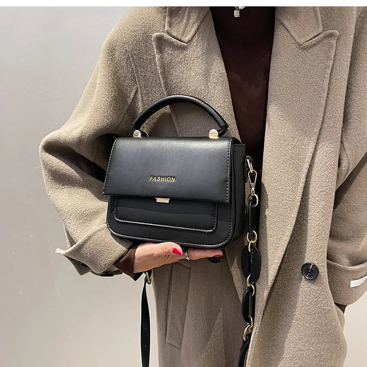 Retro Small Square Bag Tote Crossbody Shoulder Bags for Women