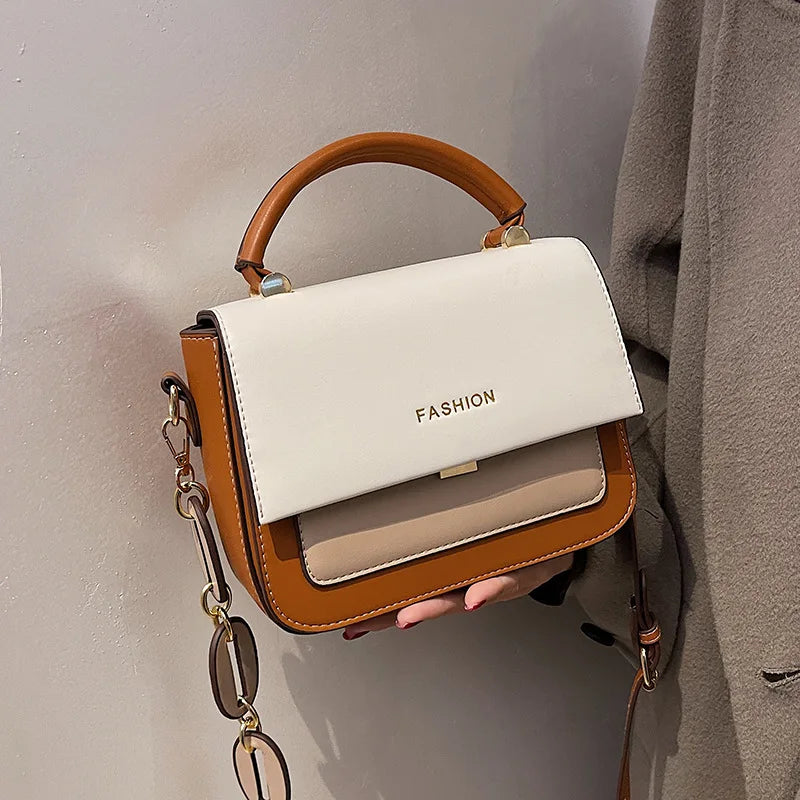 Retro Small Square Bag Tote Crossbody Shoulder Bags for Women