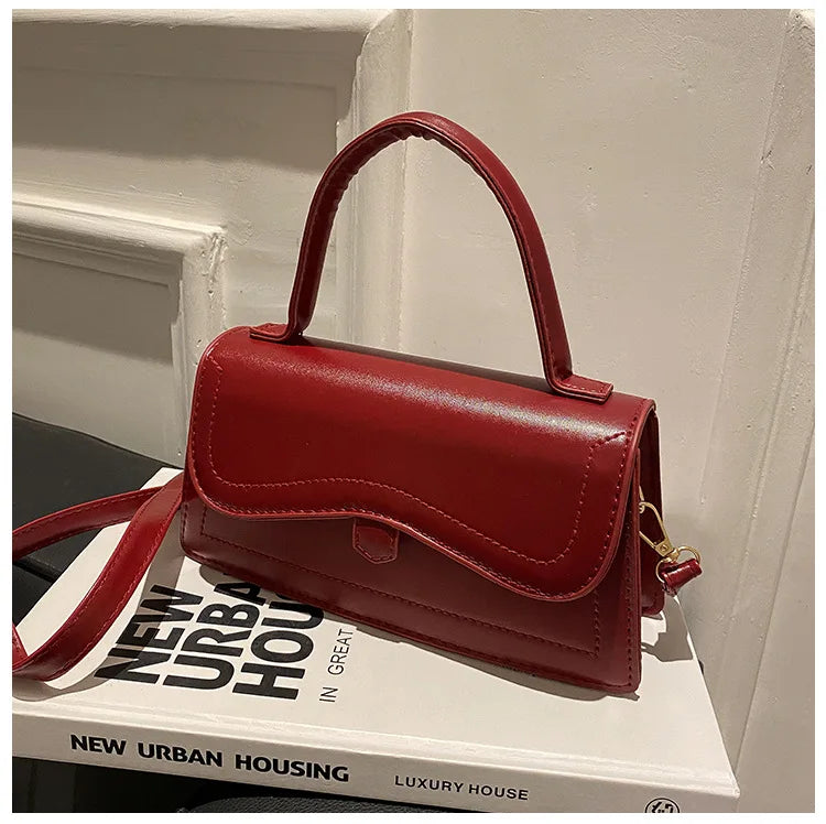 Retro Small Square Bag Women's Bag Version Temperament Casual Shoulder Bag