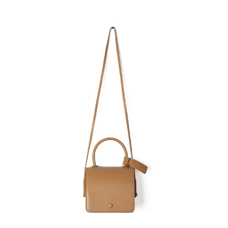 Retro PU Leather Shoulder Bag Women Style Tote Crossbody Lady Handbag