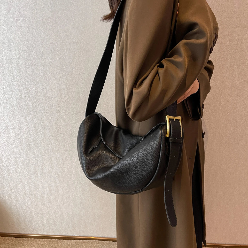 Retro Leather Cross Body Bag for Women