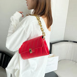 Retro Totes Bag Women Shoulder Bag Zipper Messenger Leather Armpit Bag