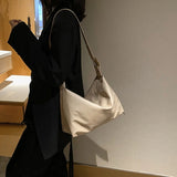 Retro Women Casual Shoulder Bag Soft PU Leather Winter Handbags