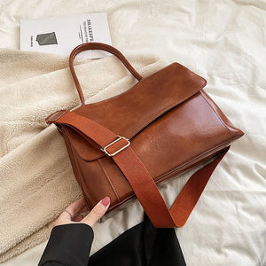 Retro Women Handbag Large Capacity Shoulder Bags for Ladies Casual Tote