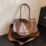 Retro Women Handbag Large Capacity Shoulder Bags for Ladies Casual Tote