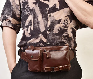 Medieval Style Backpack with Fanny Pack
