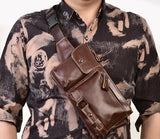 Medieval Style Backpack with Fanny Pack