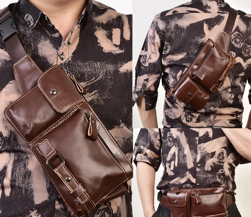 Medieval Style Backpack with Fanny Pack